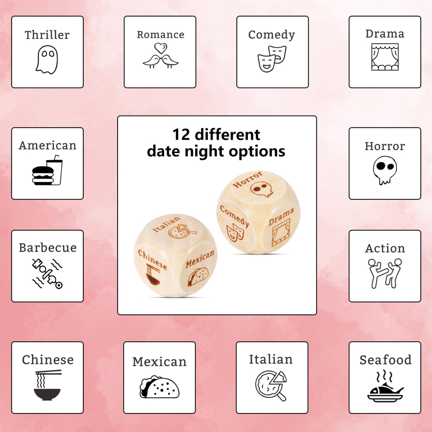 Couples Date Night Dice