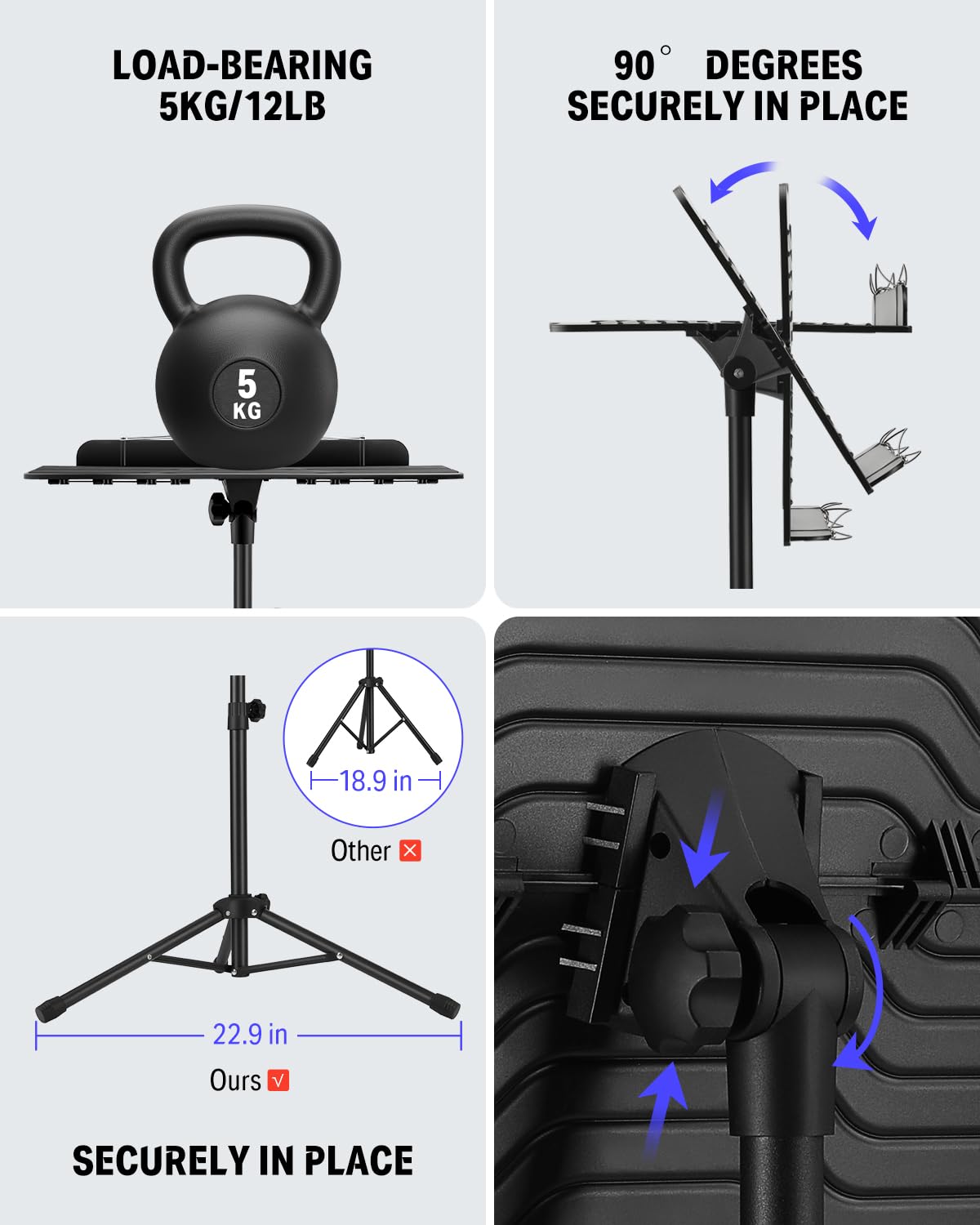 Portable Metal Music Stand