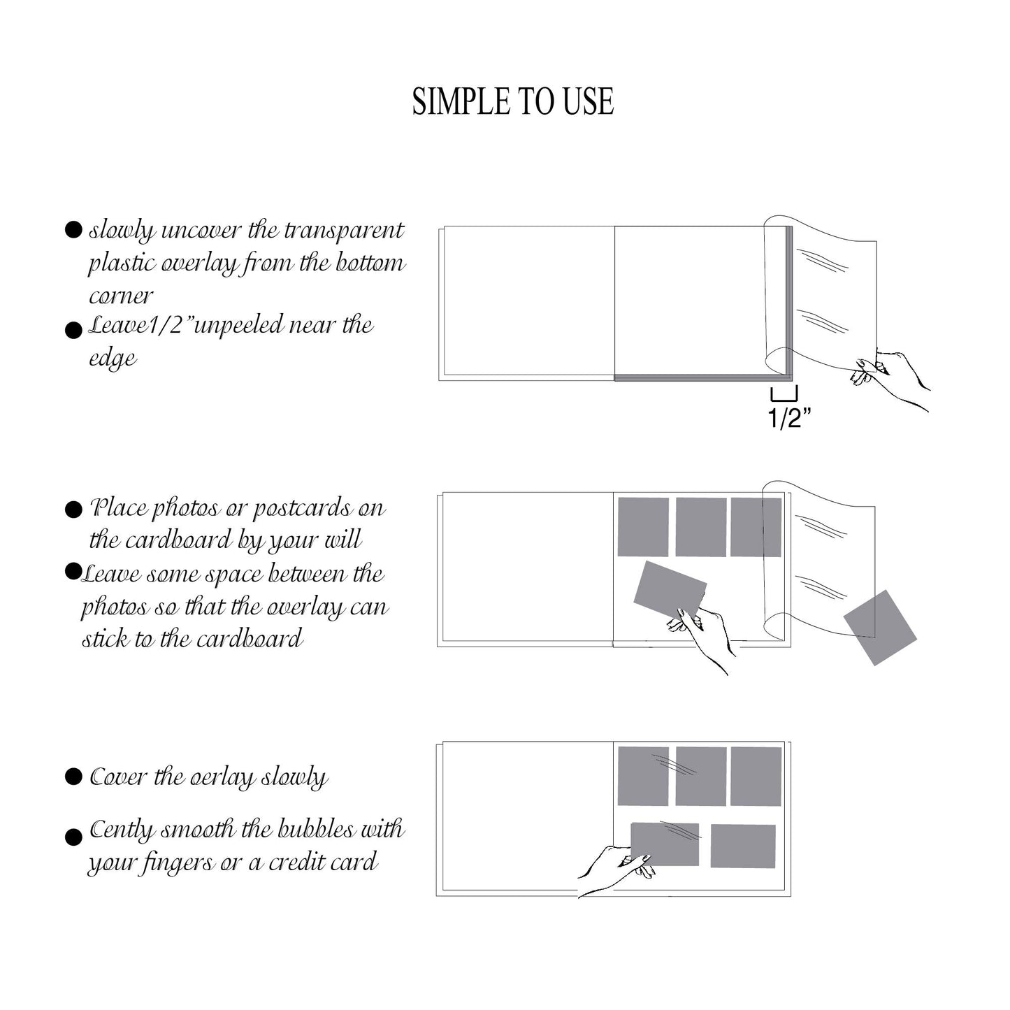Magnetic Photo Album