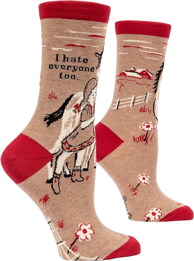 I Hate Everyone Too Socks