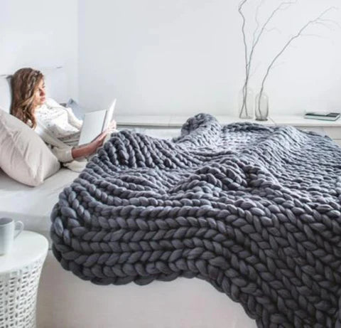 Knitted Weighted Blanket