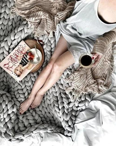 Knitted Weighted Blanket