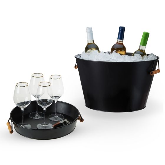 Wine Tub Stand & Tray