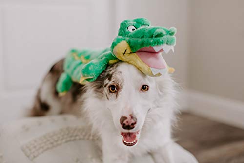 Plush Gator Dog Toy