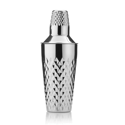 Stainless Steel Faceted Cocktail Shaker by Viski - Spoiled Store