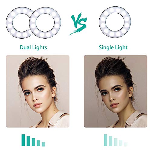 Dual Selfie Ring Light