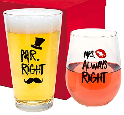 Couples Wine Glass