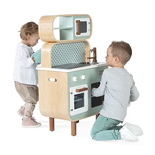 Retro Wooden Kitchen