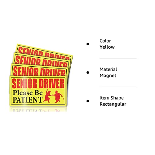 Elderly Driver Magnet