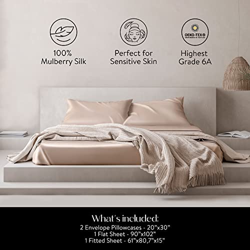 100% Silk Sheets