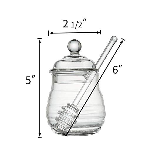 Honey Dispenser Glass Honey
