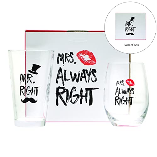 Couples Wine Glass