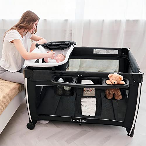 Baby Crib with Bassinet