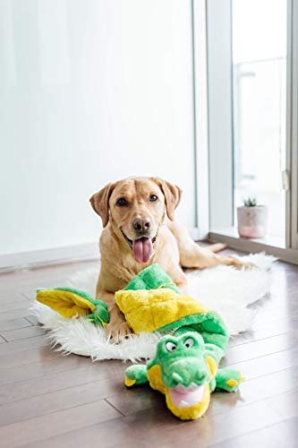 Plush Gator Dog Toy