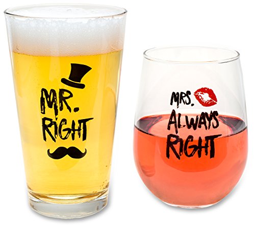 Couples Wine Glass