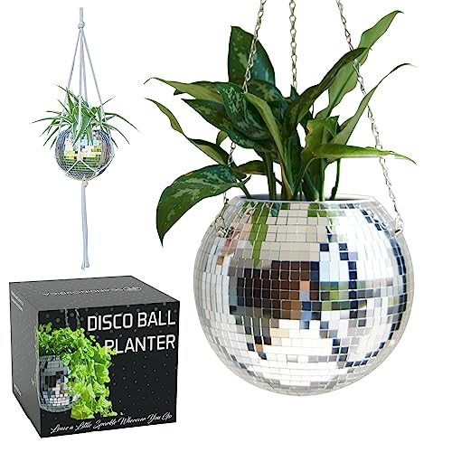 Disco Ball Planter