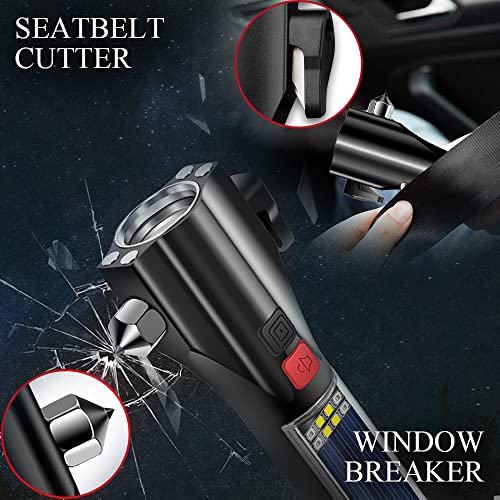 Safety Car Tool Hammer & Flashlight