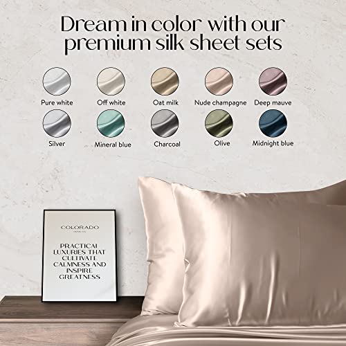 100% Silk Sheets