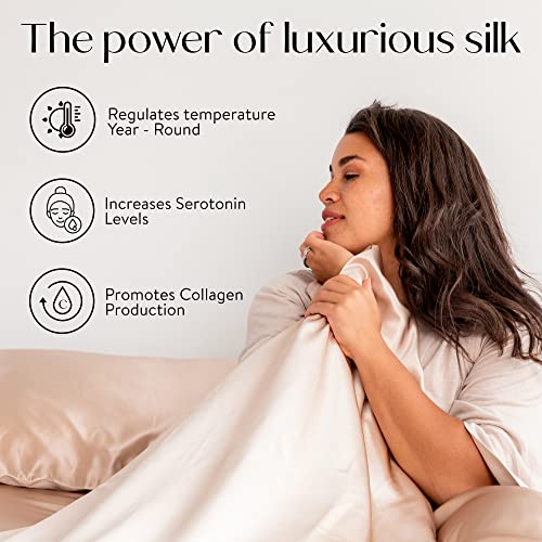 100% Silk Sheets