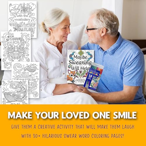 Anxiety Adult Coloring Book