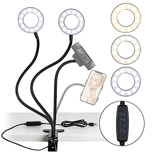 Dual Selfie Ring Light