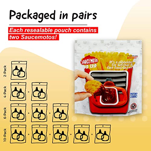 Dip Clip Car Sauce holder