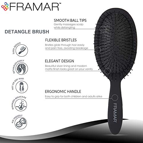 Detangling Curly Hair Brush