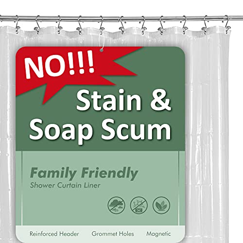 Plastic Shower Liner Clear