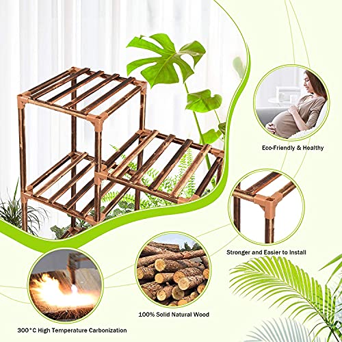 Wood Plant Stand Indoor