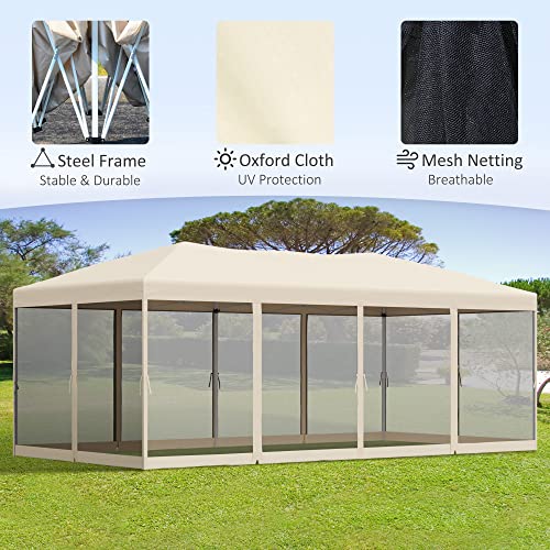 Event Tent with Netting