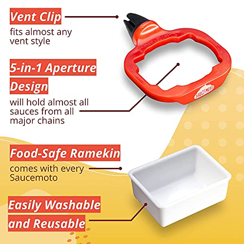 Dip Clip Car Sauce holder