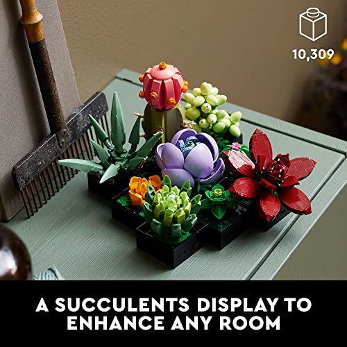 Lego Icons Succulents