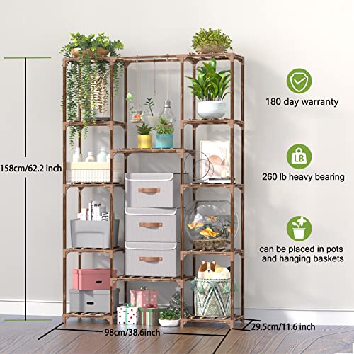 Wood Plant Stand Indoor