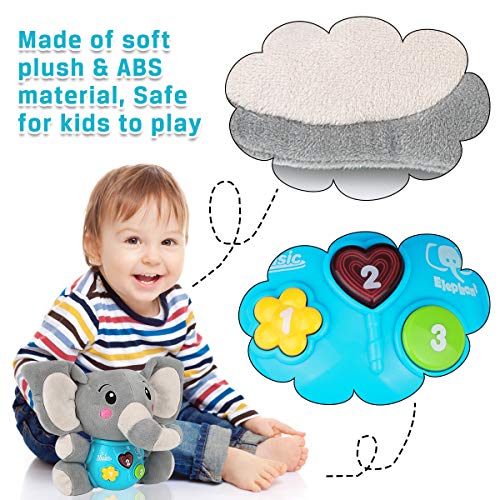 Plush Elephant Baby Toy