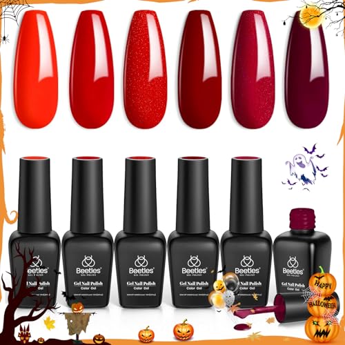 Beetles Red Gel Nail Polish