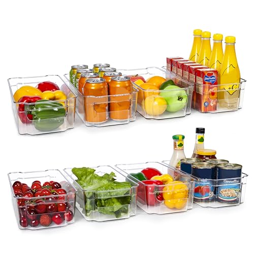 Frige Organizer Bins