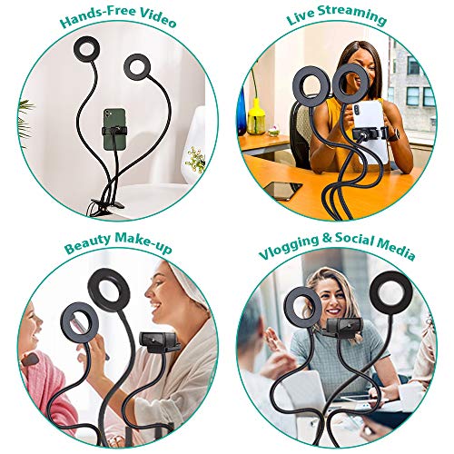 Dual Selfie Ring Light