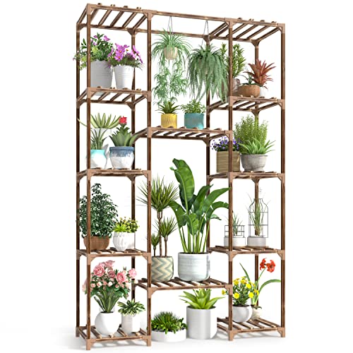 Wood Plant Stand Indoor