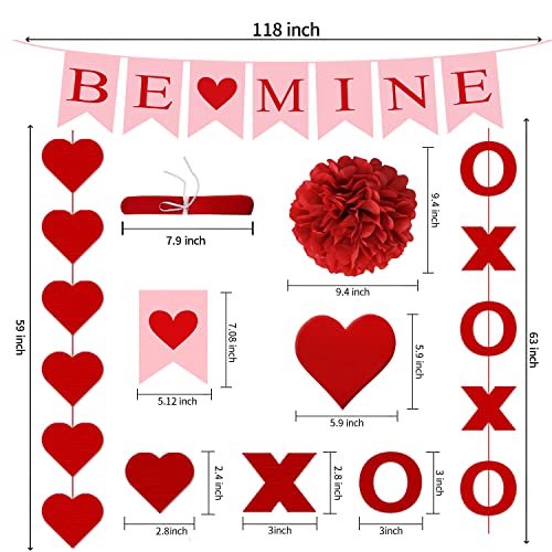 Valentines Day Decorations Set