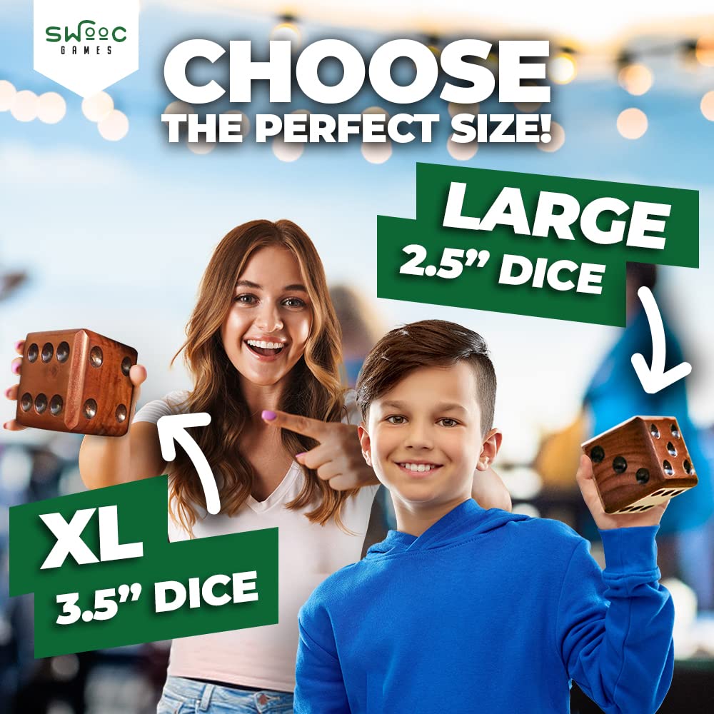 Yardzee Yard Dice Game Set