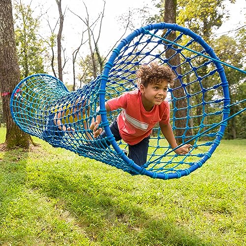 Blue Wave Hanging Rope Tunnel