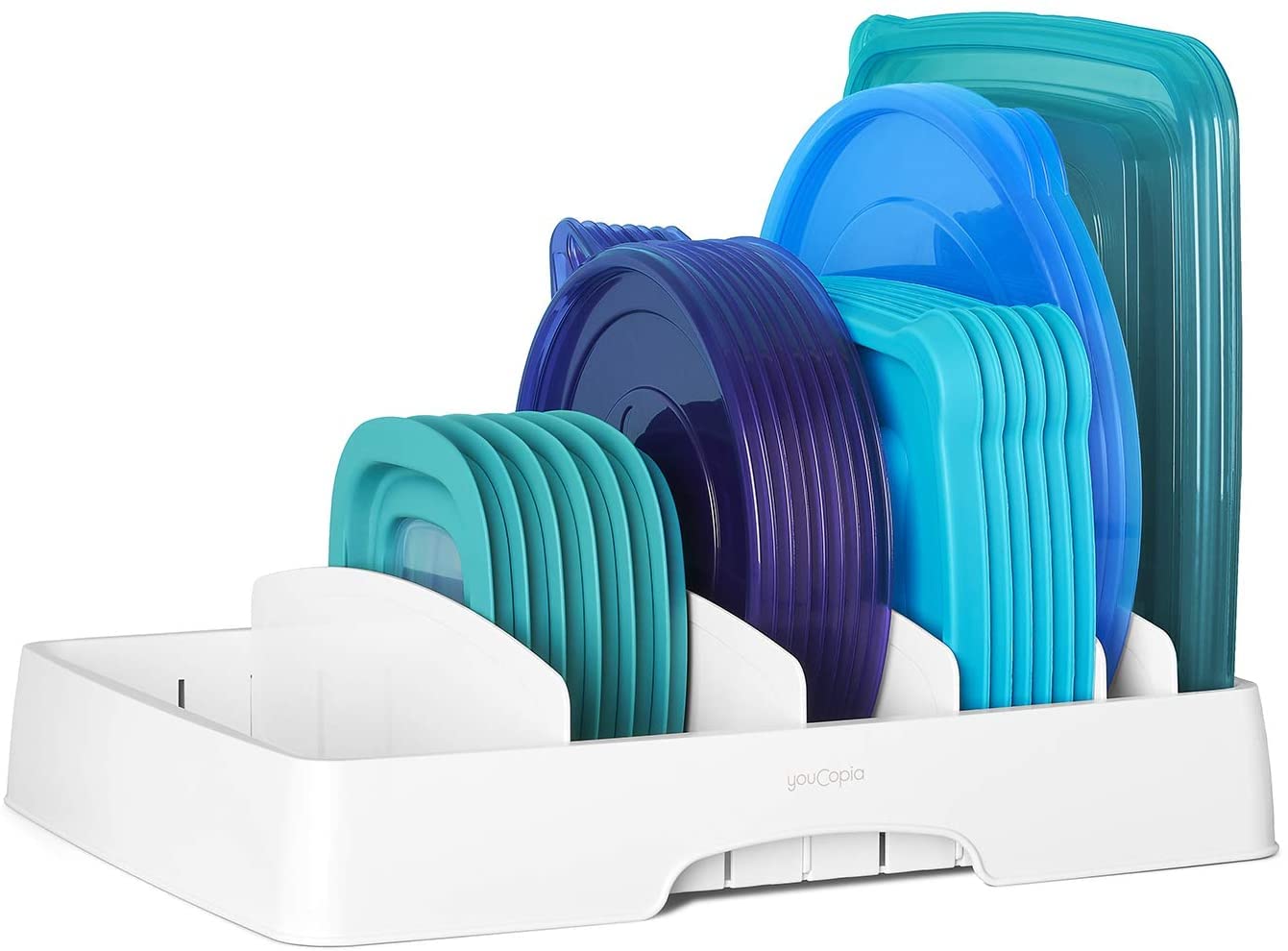 Food Container Lid Organizer