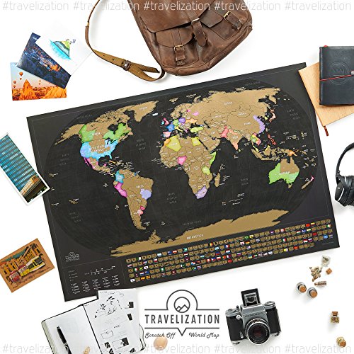 Scratch Off World Map