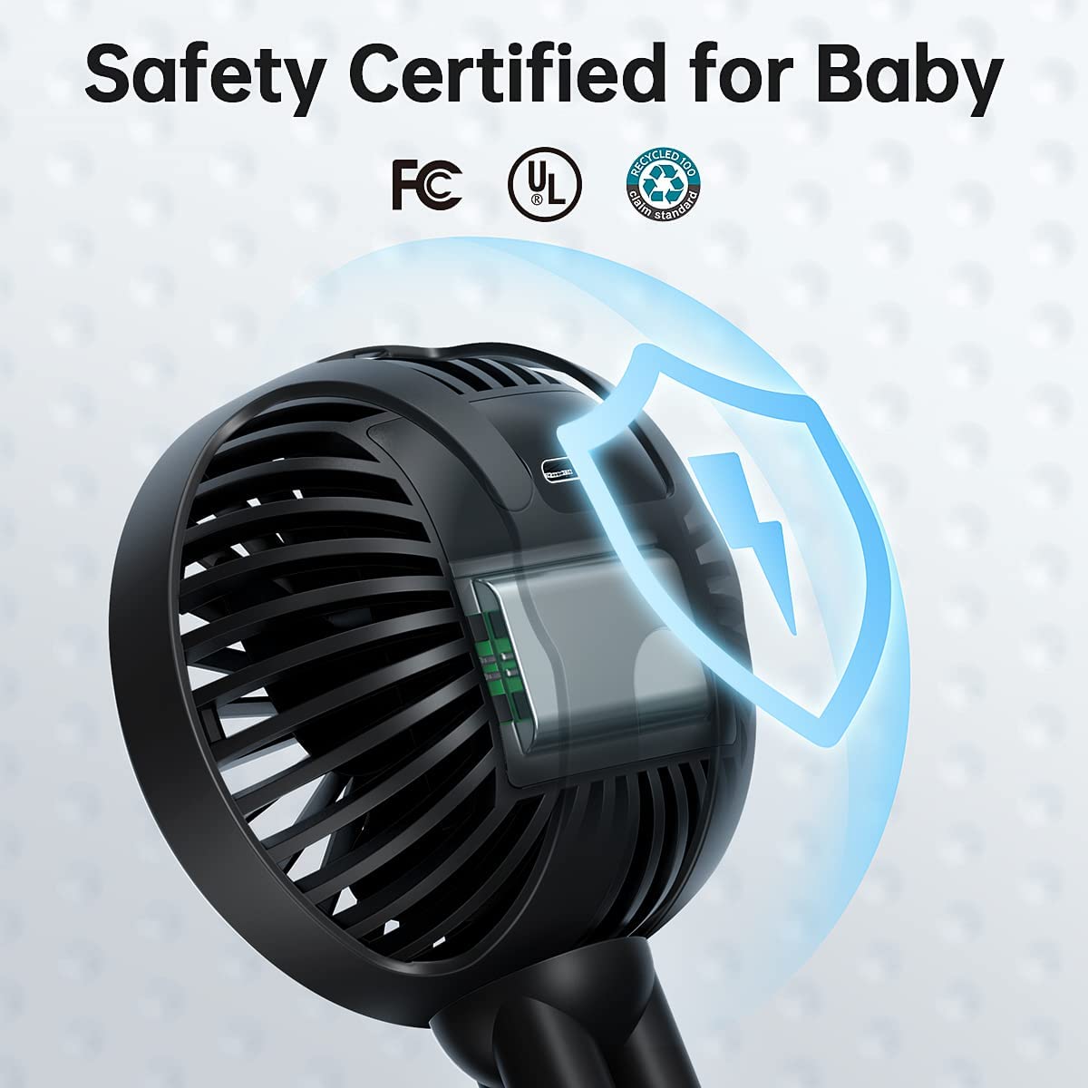 Stroller Fan with Flexible Tripod