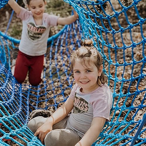 Blue Wave Hanging Rope Tunnel