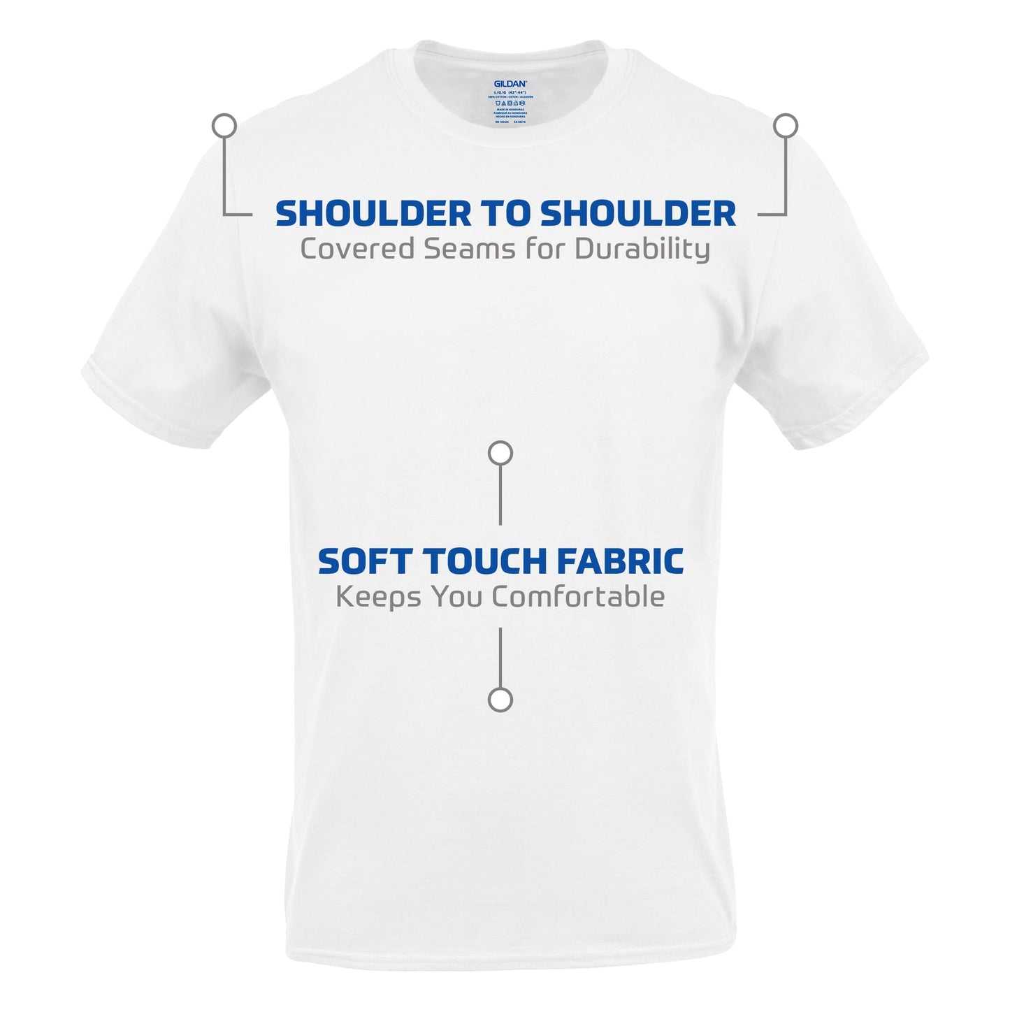 Gildan Men's Crew T-Shirts | Multipack