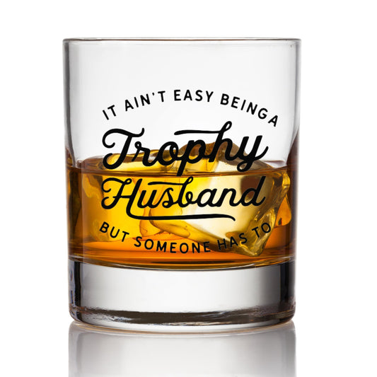 Husband Whiskey Glass
