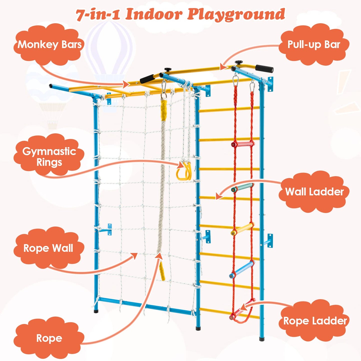 7 in 1 Climbing Toys for Toddlers