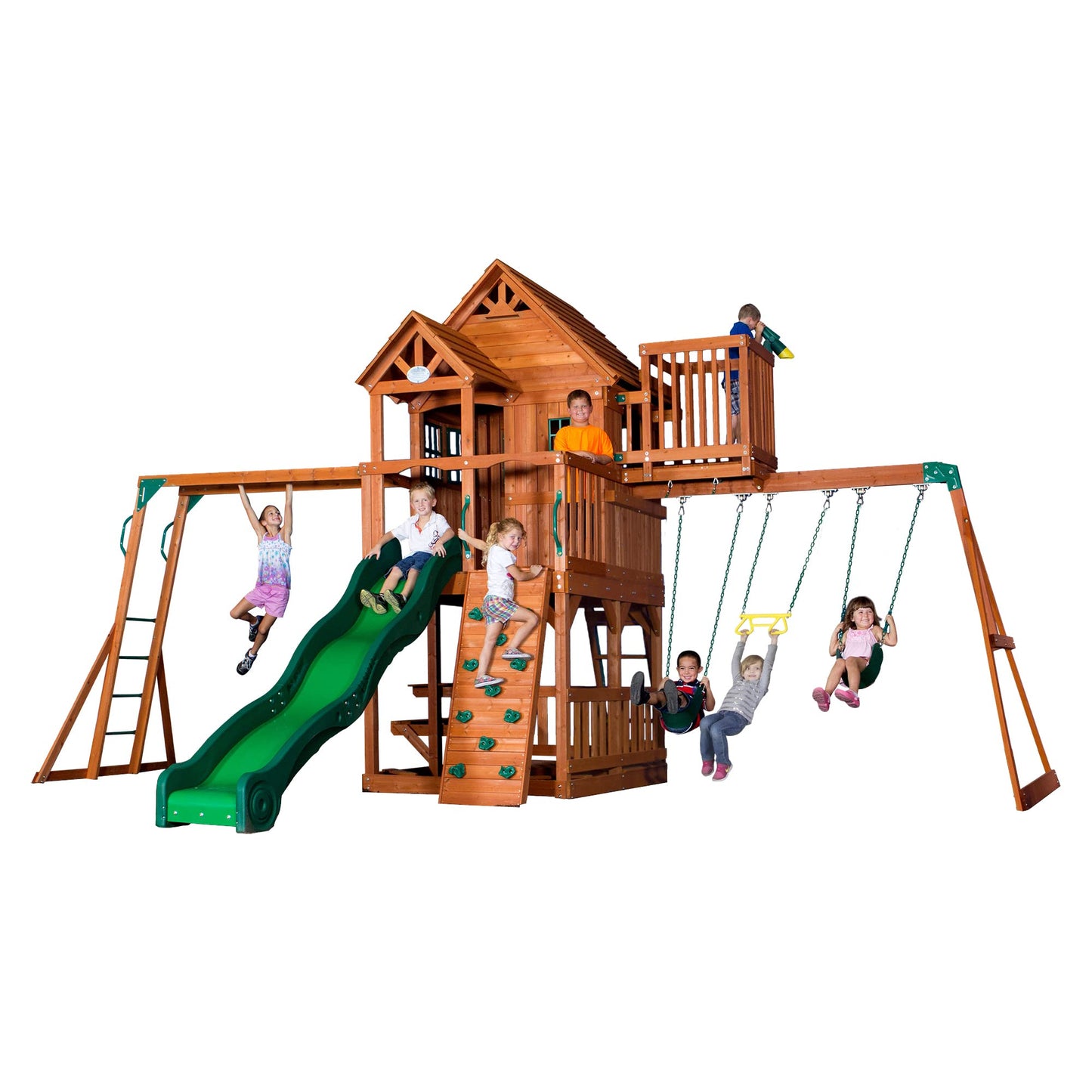 Playground Cedar Wood Swing Set