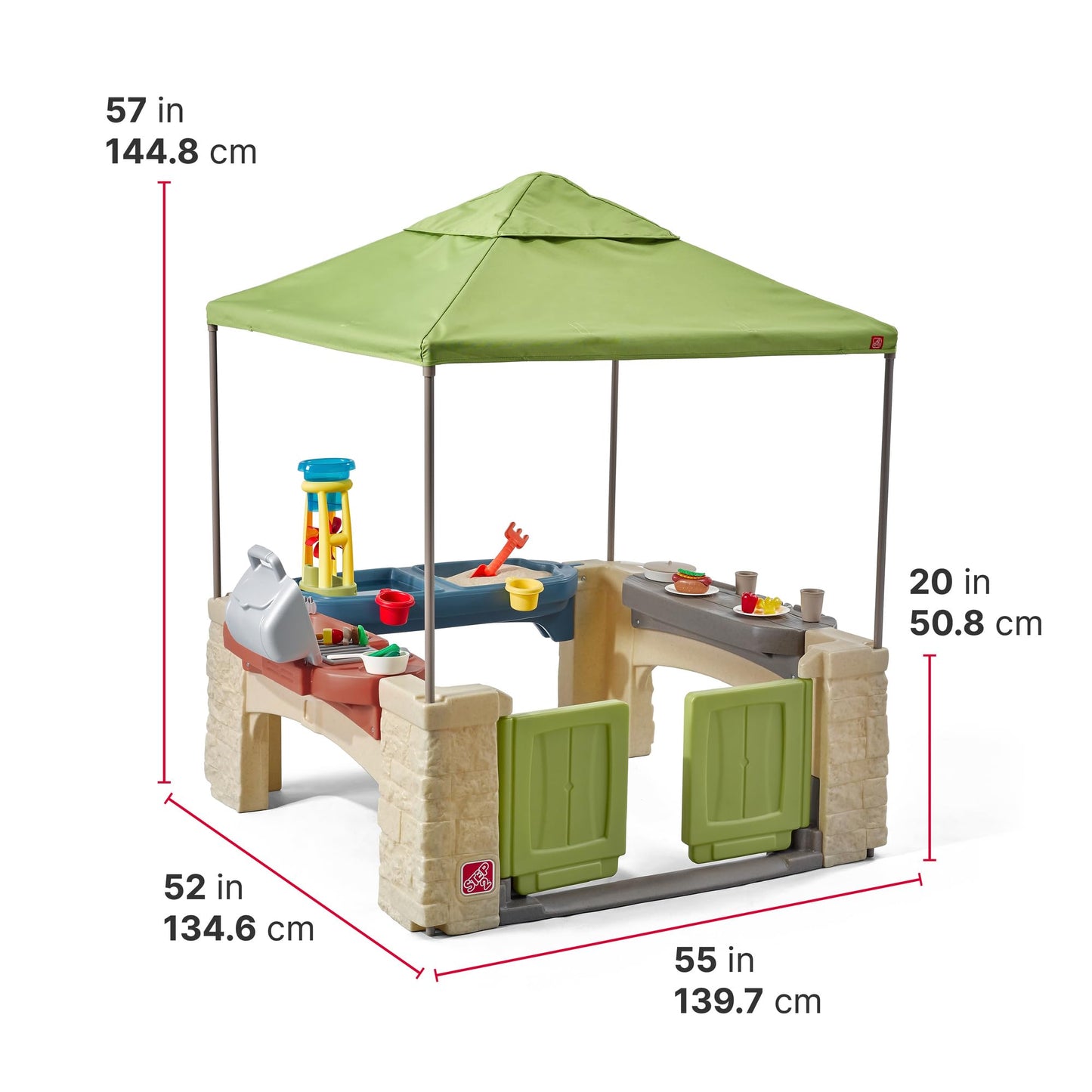 Playtime Patio with Canopy